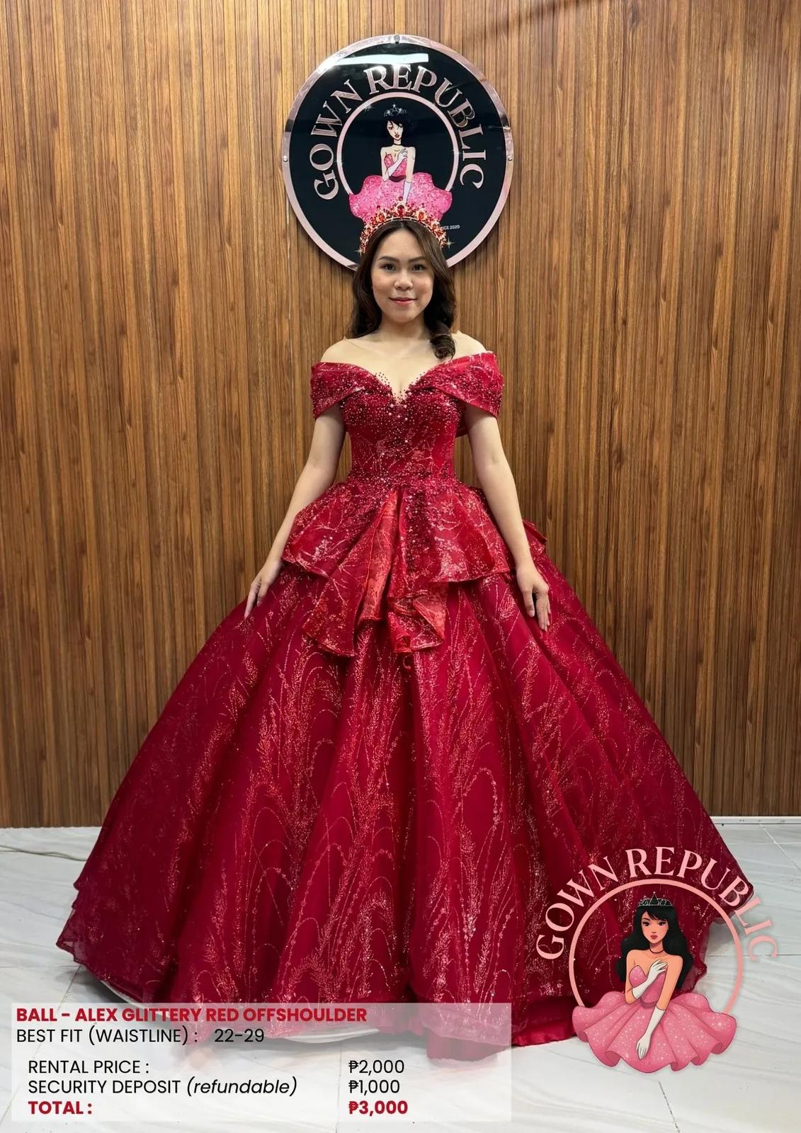 Ball Gowns: Red 221